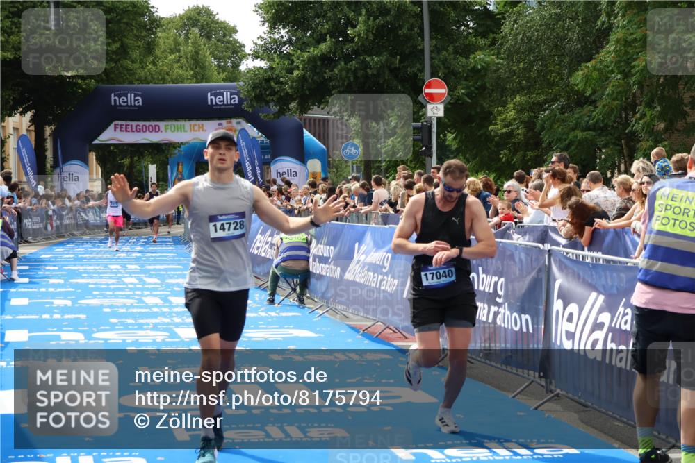 29.06.2025 - hella hamburg halbmarathon Zöllner http://msf.ph/oto/8175794 29.06.2025 10:26:36 Ziel 1577, 9565, 14728, 17040 meine-sportfotos.de