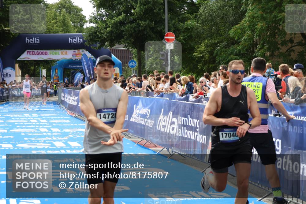 29.06.2025 - hella hamburg halbmarathon Zöllner http://msf.ph/oto/8175807 29.06.2025 10:26:36 Ziel 1577, 9565, 14728, 17040 meine-sportfotos.de