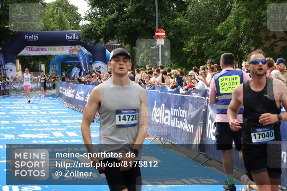 29.06.2025 - hella hamburg halbmarathon Zöllner http://msf.ph/oto/8175812 29.06.2025 10:26:37 Ziel 1577, 9565, 14728, 17040 meine-sportfotos.de