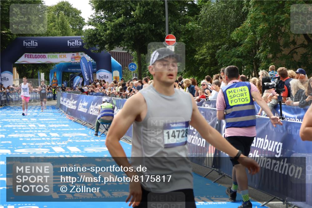 29.06.2025 - hella hamburg halbmarathon Zöllner http://msf.ph/oto/8175817 29.06.2025 10:26:37 Ziel 1577, 9565, 14728, 17040 meine-sportfotos.de
