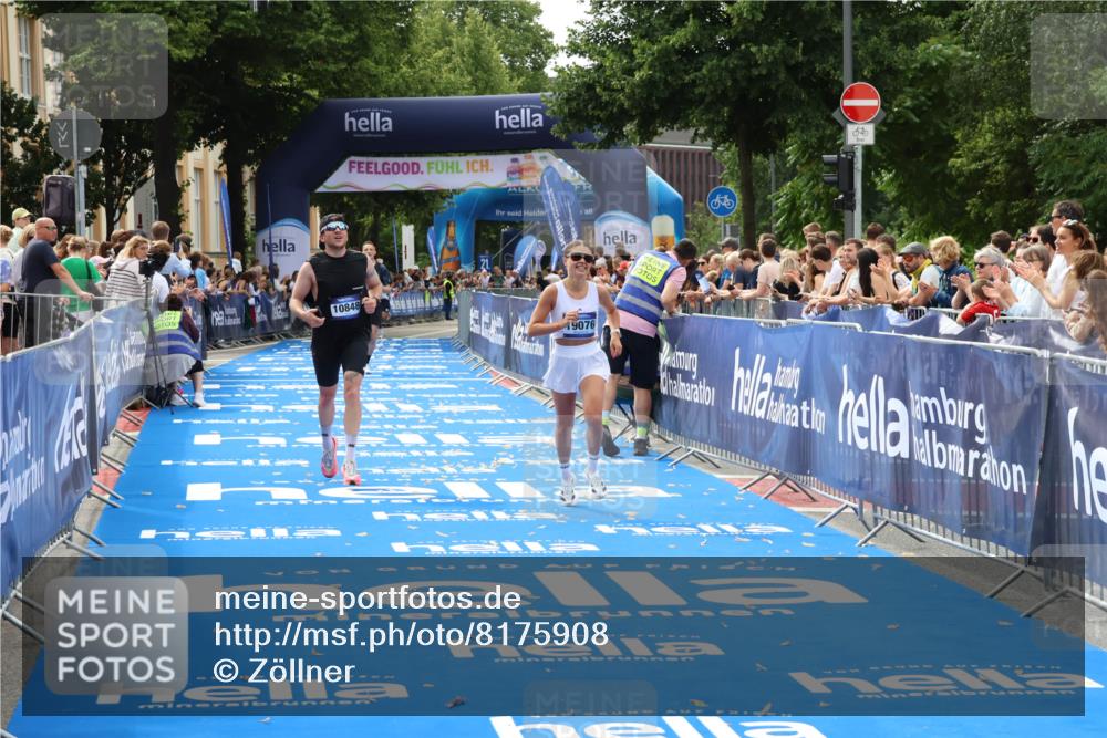 29.06.2025 - hella hamburg halbmarathon Zöllner http://msf.ph/oto/8175908 29.06.2025 10:26:46 Ziel 1065, 10848, 19076 meine-sportfotos.de