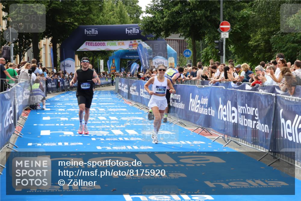 29.06.2025 - hella hamburg halbmarathon Zöllner http://msf.ph/oto/8175920 29.06.2025 10:26:47 Ziel 1065, 10848, 19076 meine-sportfotos.de