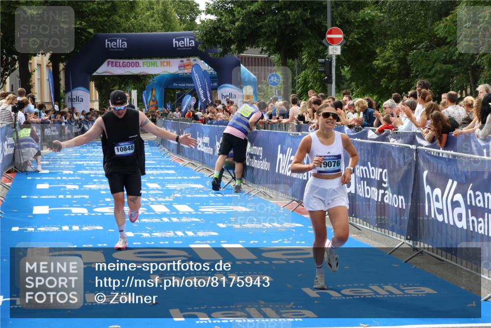 29.06.2025 - hella hamburg halbmarathon Zöllner http://msf.ph/oto/8175943 29.06.2025 10:26:48 Ziel 1065, 10848, 19076 meine-sportfotos.de