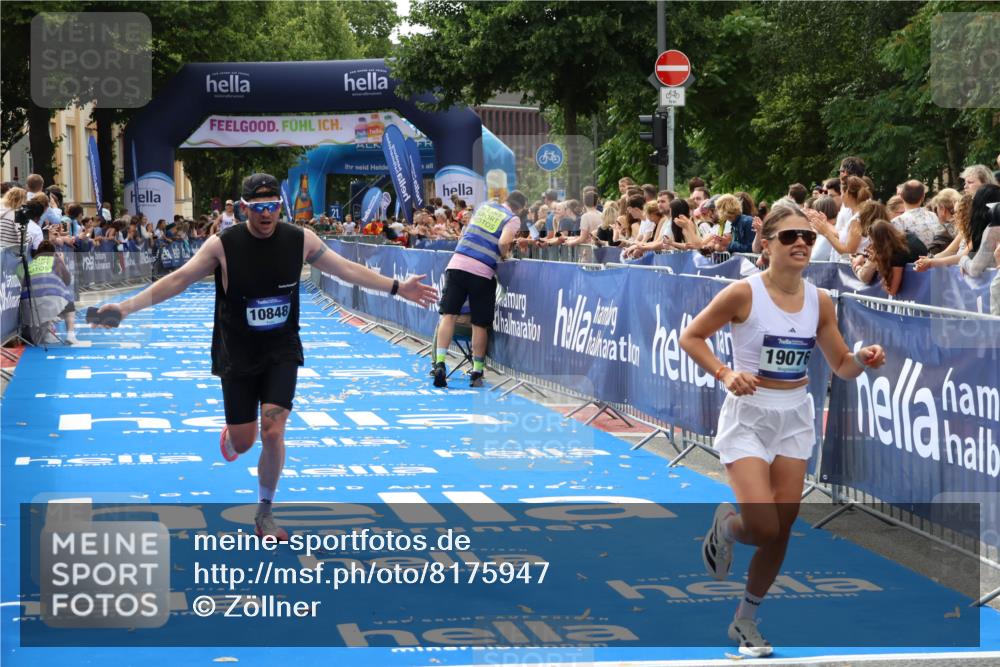 29.06.2025 - hella hamburg halbmarathon Zöllner http://msf.ph/oto/8175947 29.06.2025 10:26:48 Ziel 1065, 10848, 19076 meine-sportfotos.de