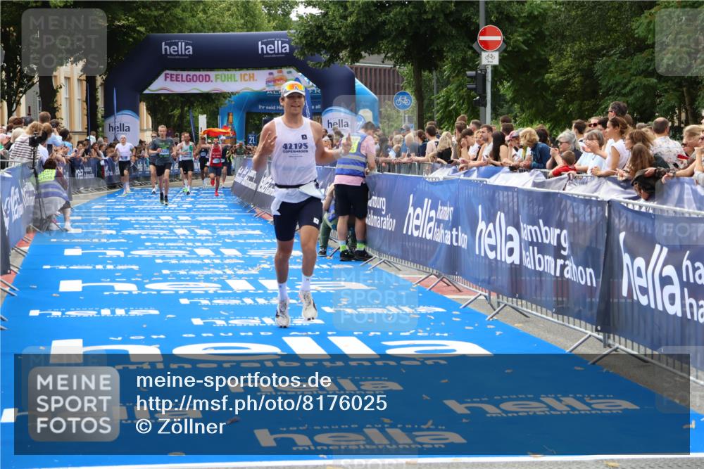 29.06.2025 - hella hamburg halbmarathon Zöllner http://msf.ph/oto/8176025 29.06.2025 10:26:57 Ziel 5344, 9079, 12992, 15023, 19050 meine-sportfotos.de