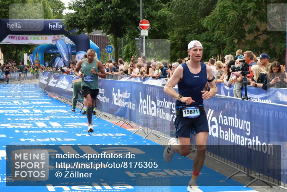 29.06.2025 - hella hamburg halbmarathon Zöllner http://msf.ph/oto/8176305 29.06.2025 10:27:09 Ziel 14828, 15671 meine-sportfotos.de