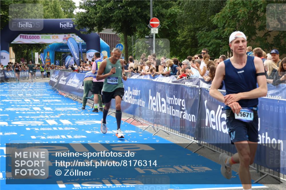 29.06.2025 - hella hamburg halbmarathon Zöllner http://msf.ph/oto/8176314 29.06.2025 10:27:09 Ziel 14828, 15671 meine-sportfotos.de