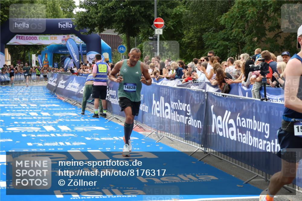29.06.2025 - hella hamburg halbmarathon Zöllner http://msf.ph/oto/8176317 29.06.2025 10:27:09 Ziel 14828, 15671 meine-sportfotos.de