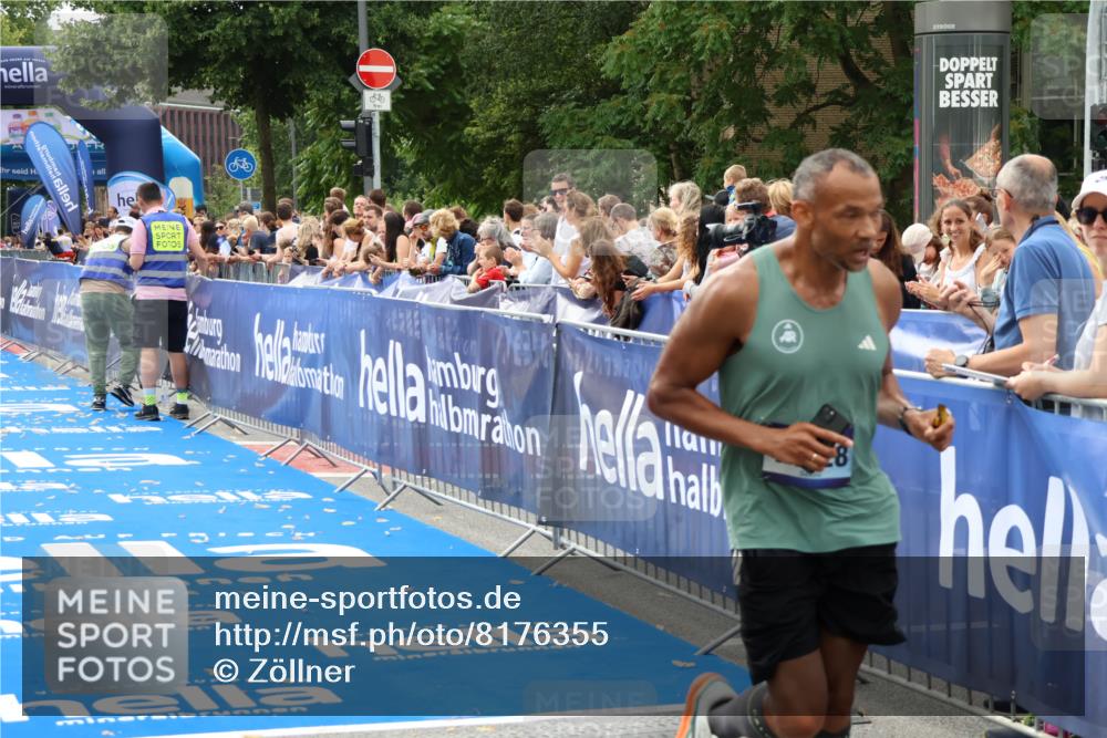 29.06.2025 - hella hamburg halbmarathon Zöllner http://msf.ph/oto/8176355 29.06.2025 10:27:11 Ziel 14828 meine-sportfotos.de