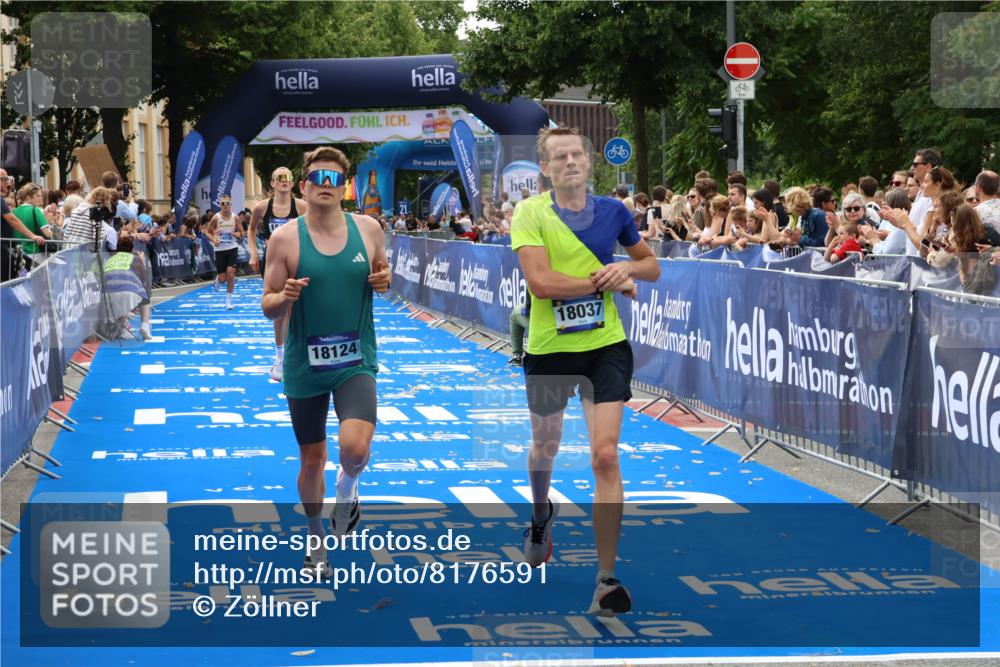 29.06.2025 - hella hamburg halbmarathon Zöllner http://msf.ph/oto/8176591 29.06.2025 10:27:25 Ziel 14019, 15136, 15576, 18037, 18124 meine-sportfotos.de
