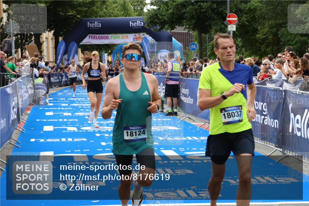 29.06.2025 - hella hamburg halbmarathon Zöllner http://msf.ph/oto/8176619 29.06.2025 10:27:25 Ziel 14019, 15136, 15576, 18037, 18124 meine-sportfotos.de