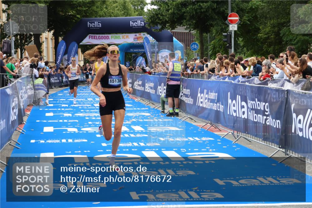 29.06.2025 - hella hamburg halbmarathon Zöllner http://msf.ph/oto/8176672 29.06.2025 10:27:27 Ziel 4678, 14019, 15136, 15576, 18567 meine-sportfotos.de