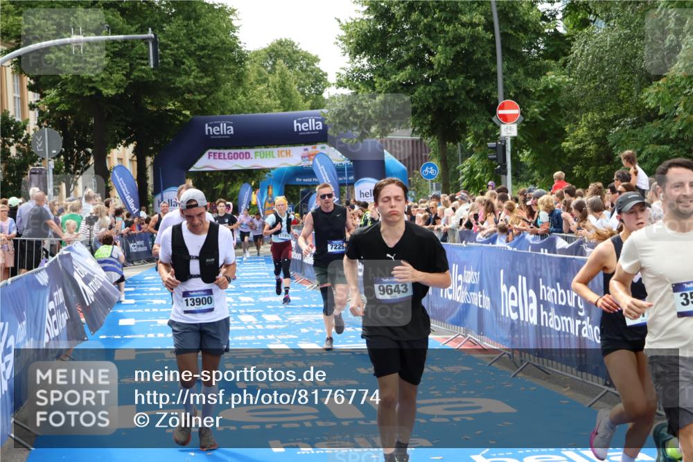 29.06.2025 - hella hamburg halbmarathon Zöllner http://msf.ph/oto/8176774 29.06.2025 10:38:04 Ziel 3530, 7229, 8091, 9643, 9944, 10793, 11049, 11952, 12915, 13900, 14274, 15303, 16698 meine-sportfotos.de