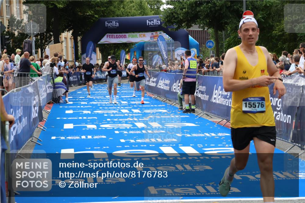 29.06.2025 - hella hamburg halbmarathon Zöllner http://msf.ph/oto/8176783 29.06.2025 10:27:31 Ziel 4678, 9804, 13941, 14019, 15576, 18567, 19114 meine-sportfotos.de