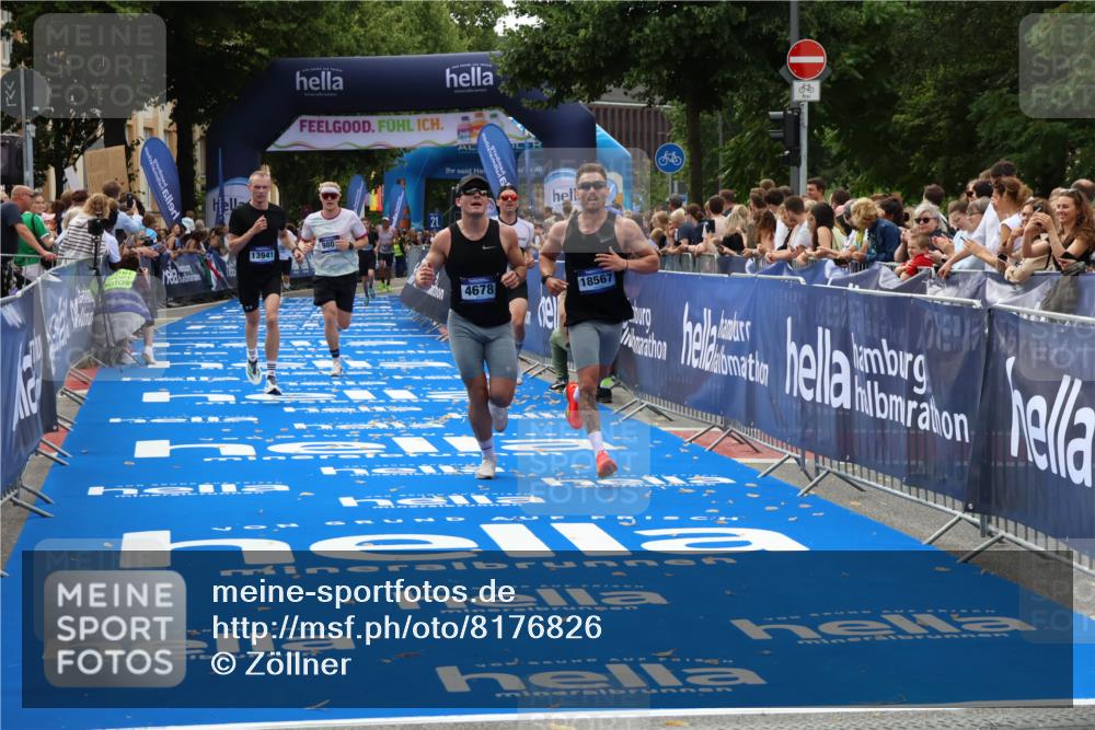 29.06.2025 - hella hamburg halbmarathon Zöllner http://msf.ph/oto/8176826 29.06.2025 10:27:34 Ziel 4678, 9804, 12341, 13941, 18567, 19114 meine-sportfotos.de