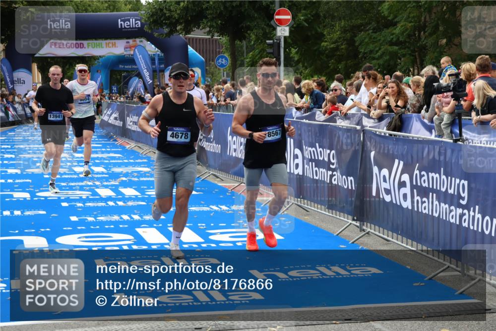 29.06.2025 - hella hamburg halbmarathon Zöllner http://msf.ph/oto/8176866 29.06.2025 10:27:35 Ziel 2203, 4678, 7651, 9804, 12341, 13941, 17354, 18567, 19114 meine-sportfotos.de