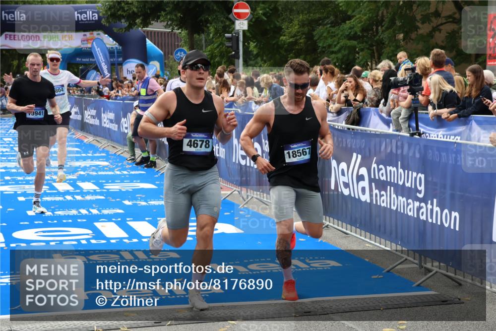 29.06.2025 - hella hamburg halbmarathon Zöllner http://msf.ph/oto/8176890 29.06.2025 10:27:35 Ziel 2203, 4678, 7651, 9804, 12341, 13941, 17354, 18567, 19114 meine-sportfotos.de