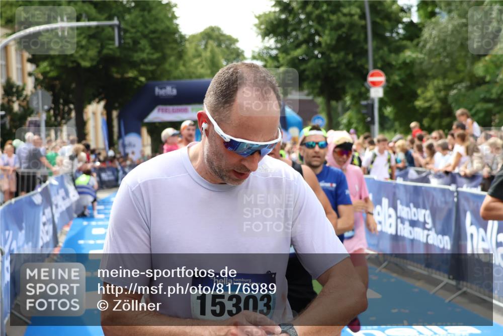 29.06.2025 - hella hamburg halbmarathon Zöllner http://msf.ph/oto/8176989 29.06.2025 10:38:11 Ziel 5091, 8091, 9944, 11049, 14274, 15382, 17623, 18986 meine-sportfotos.de