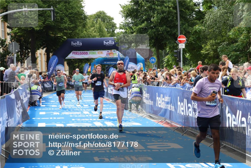 29.06.2025 - hella hamburg halbmarathon Zöllner http://msf.ph/oto/8177178 29.06.2025 10:38:17 Ziel 1688, 2849, 5091, 7743, 8002, 14688, 18584, 18986 meine-sportfotos.de