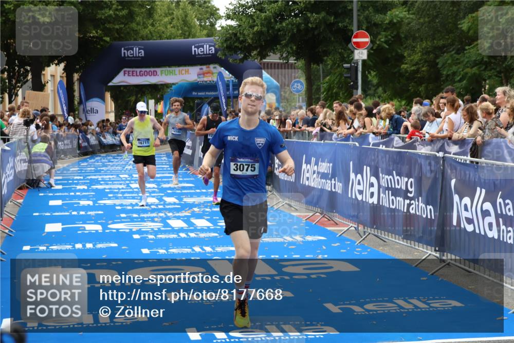 29.06.2025 - hella hamburg halbmarathon Zöllner http://msf.ph/oto/8177668 29.06.2025 10:28:26 Ziel 3075, 5328, 12529, 14140, 16711 meine-sportfotos.de