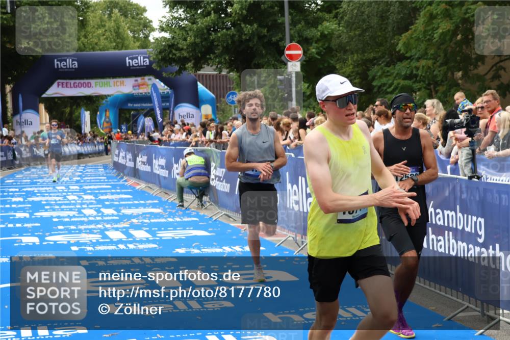29.06.2025 - hella hamburg halbmarathon Zöllner http://msf.ph/oto/8177780 29.06.2025 10:28:29 Ziel 5328, 12529, 14140, 16711, 17374 meine-sportfotos.de