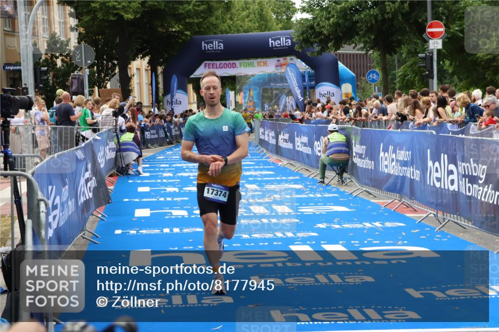 29.06.2025 - hella hamburg halbmarathon Zöllner http://msf.ph/oto/8177945 29.06.2025 10:28:36 Ziel 17374 meine-sportfotos.de