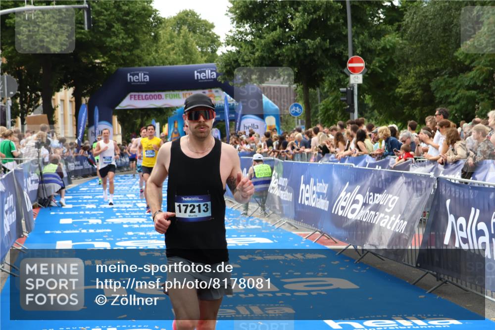 29.06.2025 - hella hamburg halbmarathon Zöllner http://msf.ph/oto/8178081 29.06.2025 10:28:46 Ziel 1953, 2604, 3968, 6090, 10222, 15655, 17213, 17428 meine-sportfotos.de
