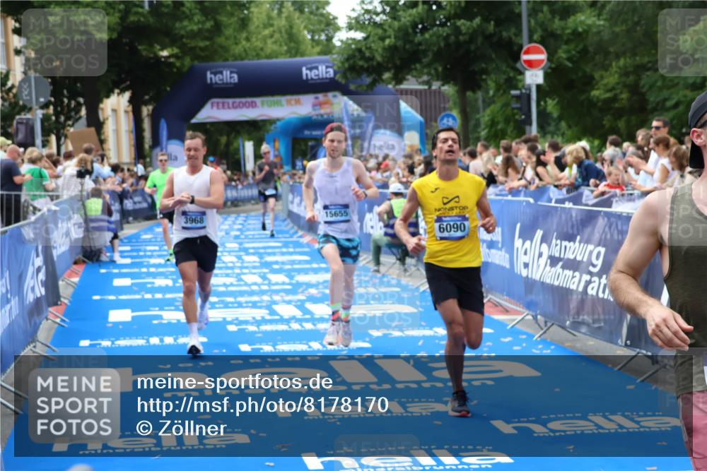 29.06.2025 - hella hamburg halbmarathon Zöllner http://msf.ph/oto/8178170 29.06.2025 10:28:48 Ziel 1953, 2604, 3968, 6090, 10486, 15655, 17428, 18763 meine-sportfotos.de