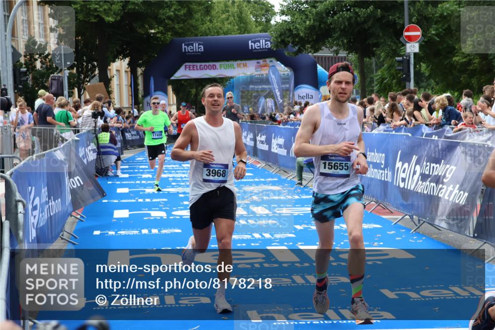 29.06.2025 - hella hamburg halbmarathon Zöllner http://msf.ph/oto/8178218 29.06.2025 10:28:49 Ziel 2604, 3968, 6090, 10486, 15655, 17428, 18763 meine-sportfotos.de