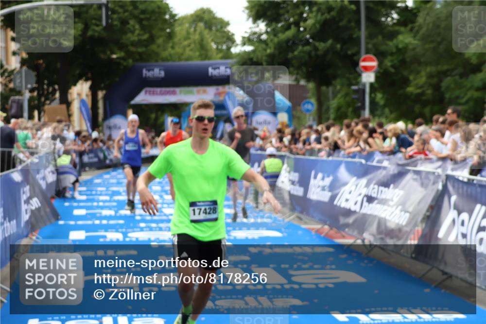 29.06.2025 - hella hamburg halbmarathon Zöllner http://msf.ph/oto/8178256 29.06.2025 10:28:52 Ziel 2604, 10486, 17428, 18763 meine-sportfotos.de