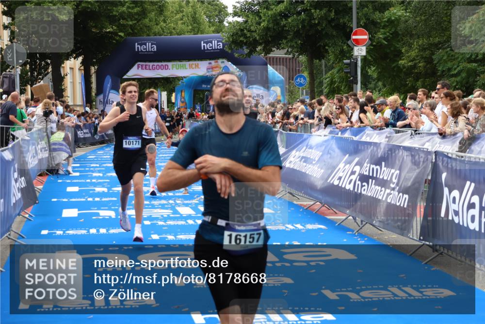 29.06.2025 - hella hamburg halbmarathon Zöllner http://msf.ph/oto/8178668 29.06.2025 10:29:13 Ziel 3043, 8473, 10171, 16157, 19194 meine-sportfotos.de