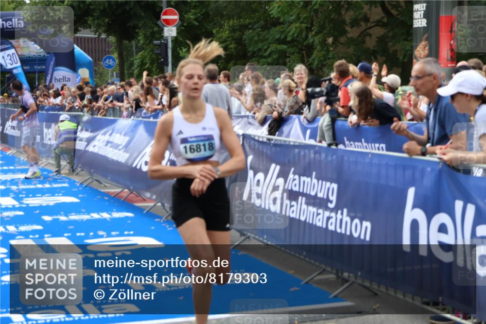 29.06.2025 - hella hamburg halbmarathon Zöllner http://msf.ph/oto/8179303 29.06.2025 10:29:47 Ziel 7186, 13374, 16818 meine-sportfotos.de
