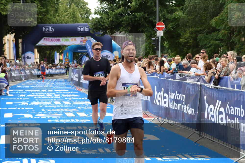 29.06.2025 - hella hamburg halbmarathon Zöllner http://msf.ph/oto/8179884 29.06.2025 10:30:24 Ziel 10173, 12691 meine-sportfotos.de