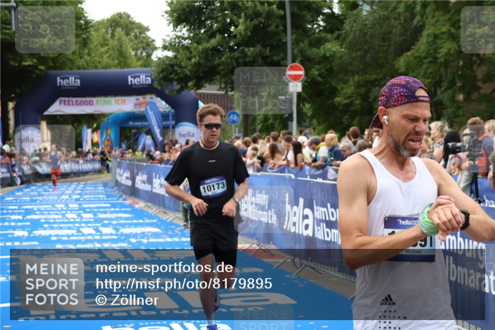 29.06.2025 - hella hamburg halbmarathon Zöllner http://msf.ph/oto/8179895 29.06.2025 10:30:25 Ziel 10173, 12691 meine-sportfotos.de