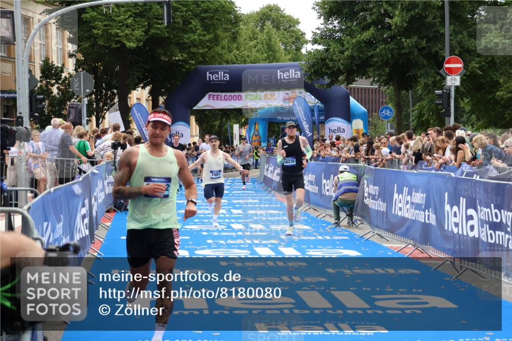 29.06.2025 - hella hamburg halbmarathon Zöllner http://msf.ph/oto/8180080 29.06.2025 10:30:45 Ziel 2851, 7055, 7481, 17322, 18235 meine-sportfotos.de