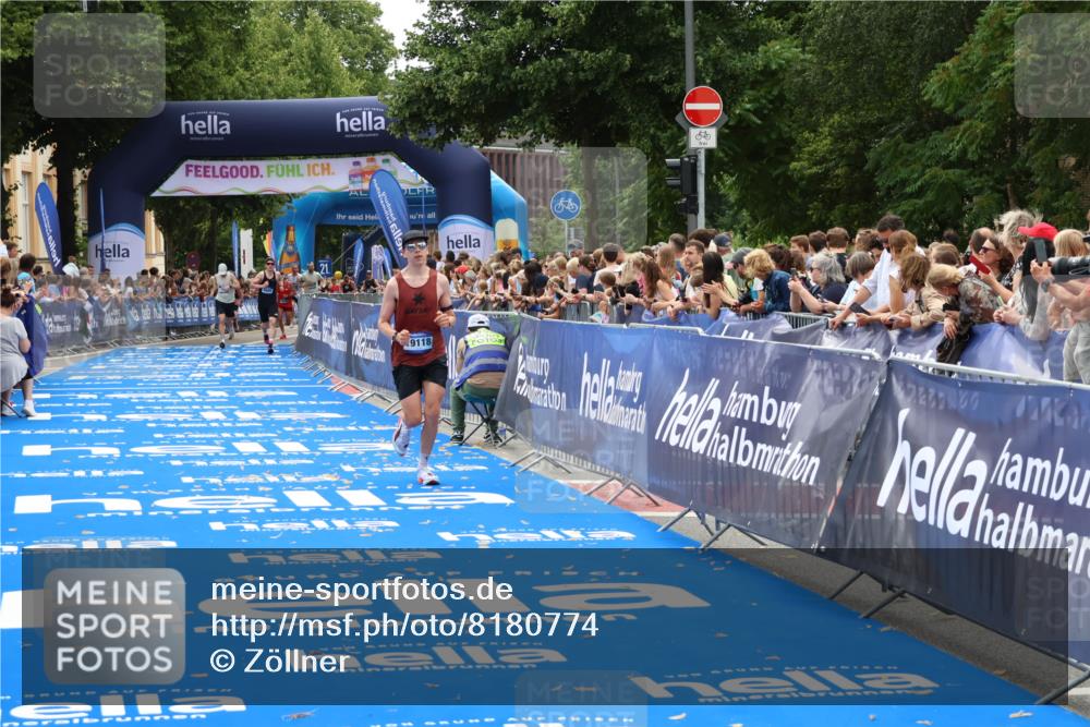 29.06.2025 - hella hamburg halbmarathon Zöllner http://msf.ph/oto/8180774 29.06.2025 10:31:31 Ziel 19118 meine-sportfotos.de