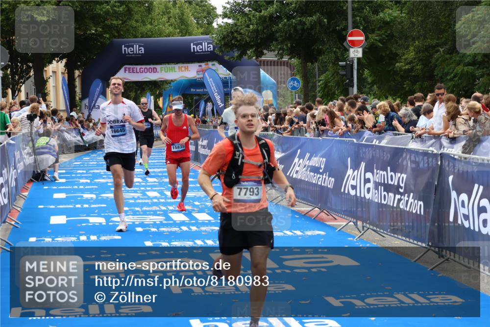 29.06.2025 - hella hamburg halbmarathon Zöllner http://msf.ph/oto/8180983 29.06.2025 10:31:43 Ziel 7793, 13606, 13617, 15835, 18102 meine-sportfotos.de