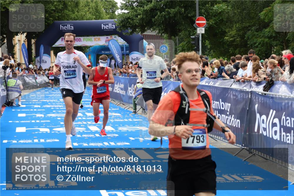 29.06.2025 - hella hamburg halbmarathon Zöllner http://msf.ph/oto/8181013 29.06.2025 10:31:44 Ziel 7793, 13606, 13617, 15835, 18102 meine-sportfotos.de