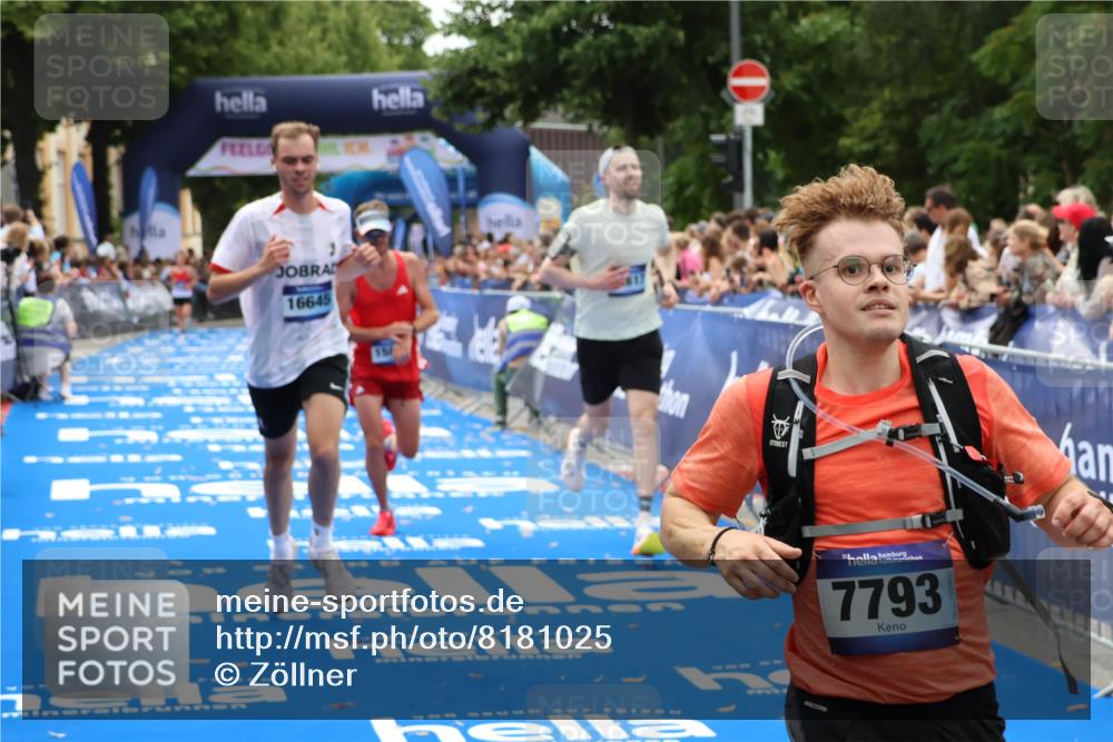 29.06.2025 - hella hamburg halbmarathon Zöllner http://msf.ph/oto/8181025 29.06.2025 10:31:44 Ziel 7793, 13606, 13617, 15835, 18102 meine-sportfotos.de