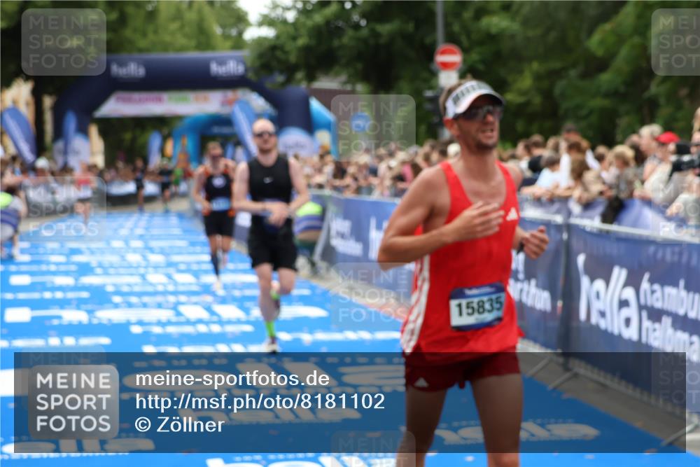 29.06.2025 - hella hamburg halbmarathon Zöllner http://msf.ph/oto/8181102 29.06.2025 10:31:46 Ziel 5187, 13606, 13617, 15835, 18102 meine-sportfotos.de