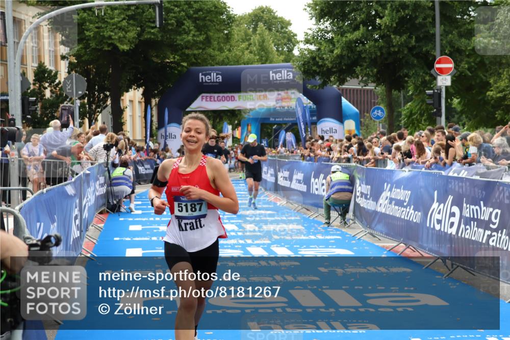 29.06.2025 - hella hamburg halbmarathon Zöllner http://msf.ph/oto/8181267 29.06.2025 10:31:53 Ziel 3935, 5187, 10927, 11929 meine-sportfotos.de