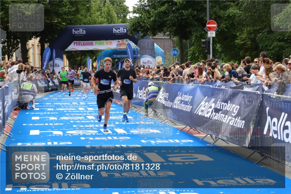 29.06.2025 - hella hamburg halbmarathon Zöllner http://msf.ph/oto/8181328 29.06.2025 10:31:56 Ziel 3935, 4698, 6619, 10927, 11929 meine-sportfotos.de