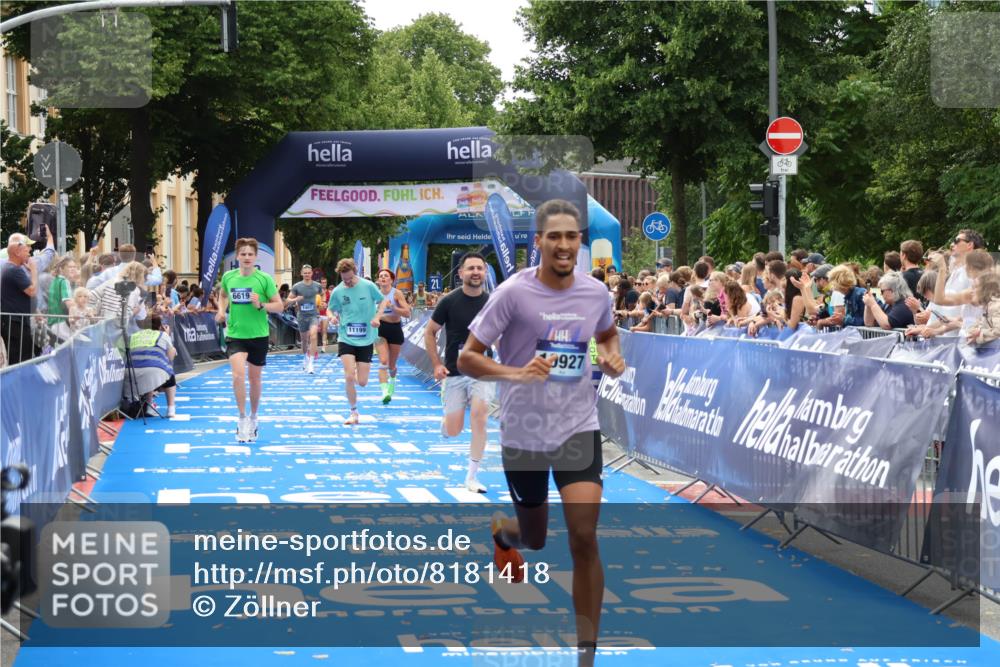 29.06.2025 - hella hamburg halbmarathon Zöllner http://msf.ph/oto/8181418 29.06.2025 10:32:01 Ziel 1407, 4129, 4698, 6619, 10927, 11199 meine-sportfotos.de