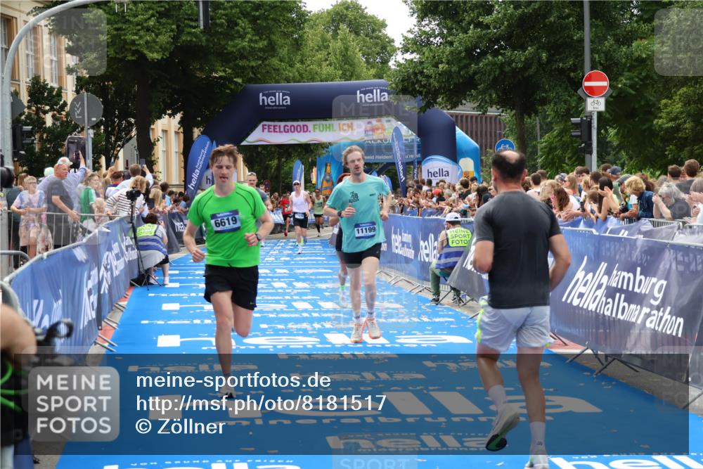 29.06.2025 - hella hamburg halbmarathon Zöllner http://msf.ph/oto/8181517 29.06.2025 10:32:03 Ziel 1407, 4129, 4698, 6619, 11150, 11199, 11370 meine-sportfotos.de