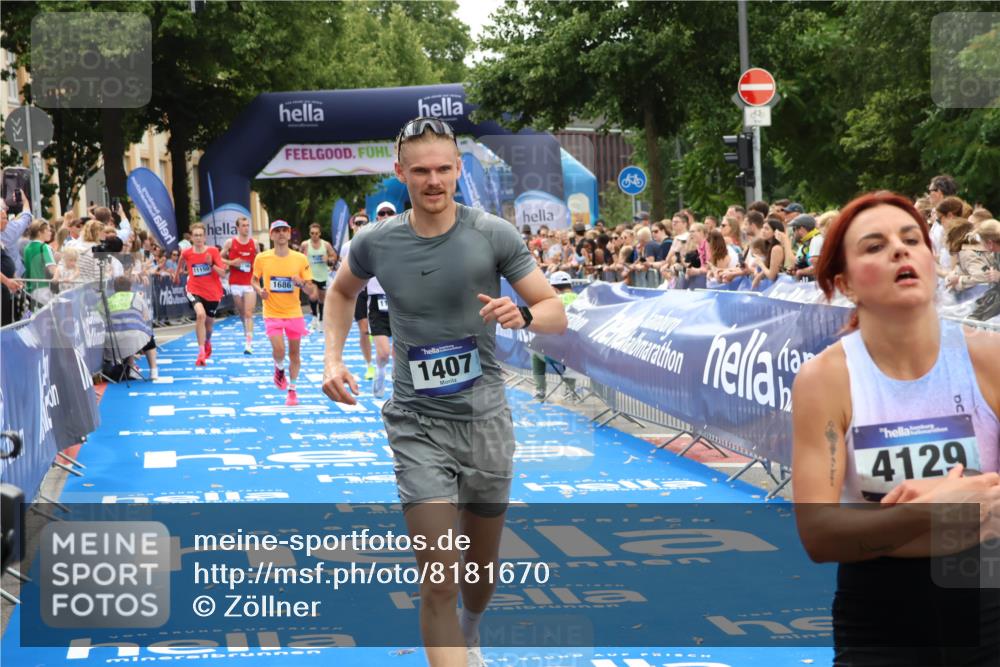 29.06.2025 - hella hamburg halbmarathon Zöllner http://msf.ph/oto/8181670 29.06.2025 10:32:08 Ziel 1407, 1686, 11150, 11370, 15826, 16505, 16736 meine-sportfotos.de