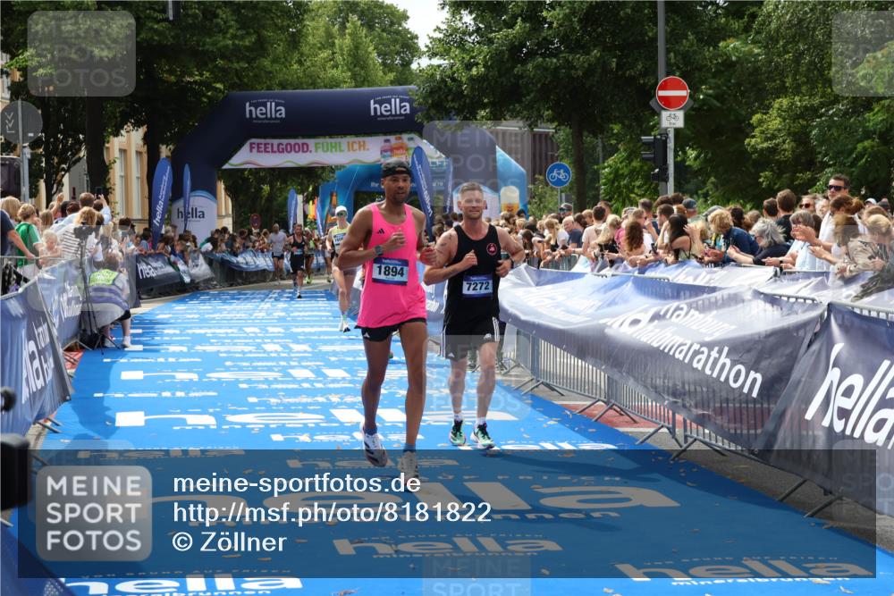 29.06.2025 - hella hamburg halbmarathon Zöllner http://msf.ph/oto/8181822 29.06.2025 10:32:20 Ziel 1894, 7272, 10876, 16065 meine-sportfotos.de