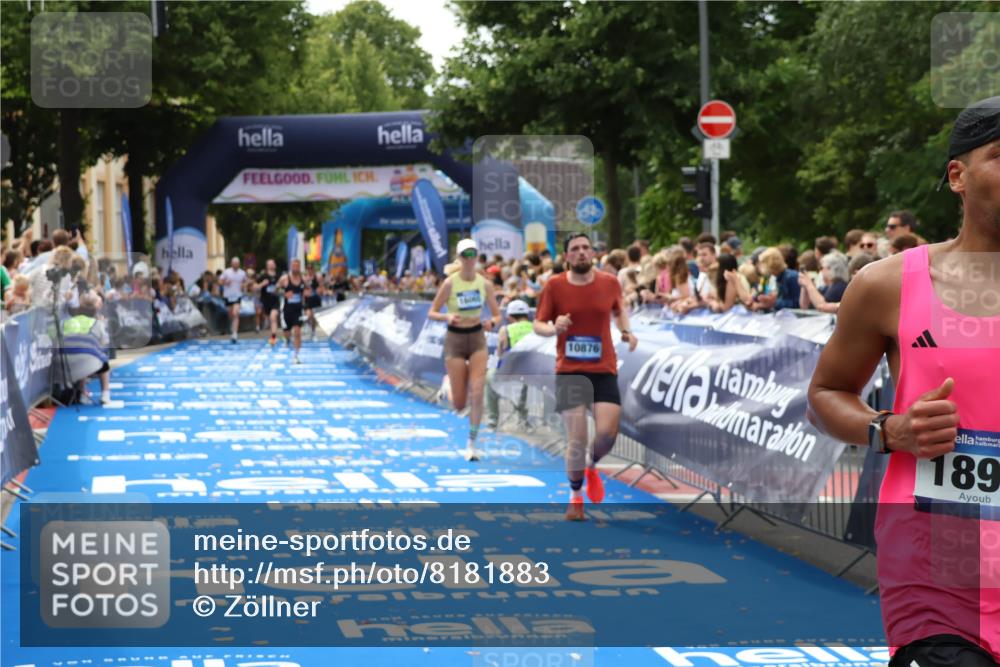 29.06.2025 - hella hamburg halbmarathon Zöllner http://msf.ph/oto/8181883 29.06.2025 10:32:23 Ziel 7272, 10484, 10876, 16065 meine-sportfotos.de