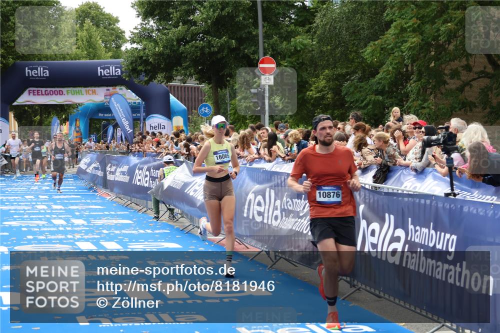 29.06.2025 - hella hamburg halbmarathon Zöllner http://msf.ph/oto/8181946 29.06.2025 10:32:24 Ziel 7845, 10484, 10876, 16065 meine-sportfotos.de