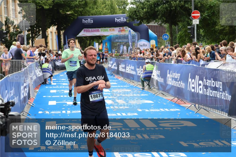 29.06.2025 - hella hamburg halbmarathon Zöllner http://msf.ph/oto/8184033 29.06.2025 10:33:06 Ziel 11169, 14276, 17802, 18679 meine-sportfotos.de