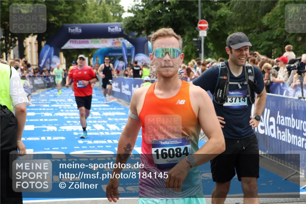 29.06.2025 - hella hamburg halbmarathon Zöllner http://msf.ph/oto/8184145 29.06.2025 10:41:46 Ziel 1512, 1763, 9640, 14346, 15535 meine-sportfotos.de